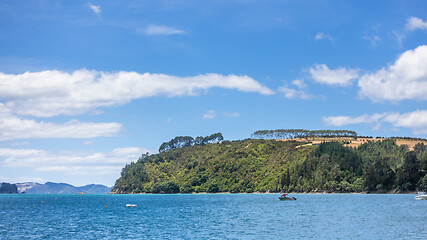 Image showing ocean view at New Zealand Coromandel
