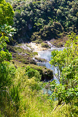 Image showing volcanic activities at waimangu