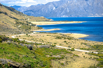 Image showing lake Wanaka; New Zealand south island