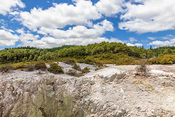 Image showing geothermal activity at Rotorua in New Zealand