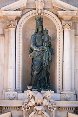 Image showing details of the Basilica della Santa Casa in Italy Marche