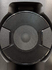 Image showing Musical speaker with protective grill