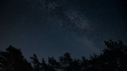 Image showing Beautiful night sky