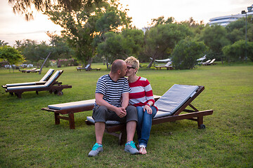 Image showing young couple enjoying vacation