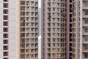 Image showing Exterior of building facade