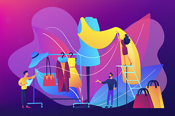 Image showing Fashion industry concept vector illustration.