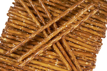 Image showing salt sticks closeup