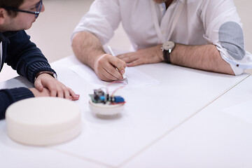 Image showing Startup Business Team On Meeting at office