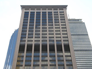 Image showing Skyscrapers in Boston