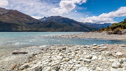 Image showing lake Wanaka; New Zealand south island