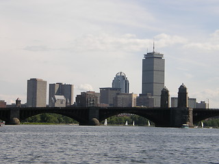 Image showing View of Boston Skyline