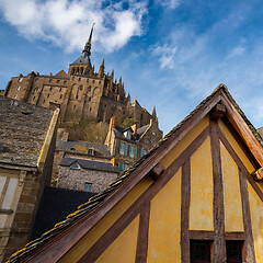 Image showing On the Mont Saint-Michel