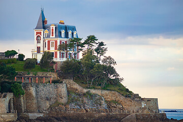 Image showing Splendid Belle Epoque house standing in Dinard