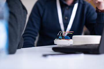 Image showing Startup Business Team On Meeting at office