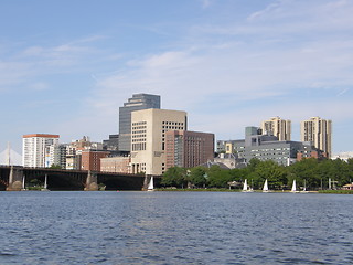 Image showing View of Boston Skyline