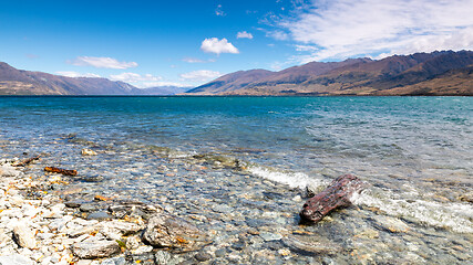 Image showing lake Wanaka; New Zealand south island