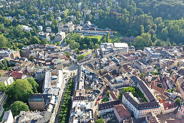 Image showing aerial view to Baden-Baden south Germany