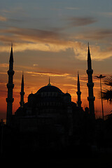 Image showing Blue Mosque in Istanbul