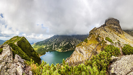 Image showing View from Krab in Tatra Mountains, Poland, Europe.