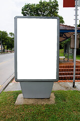 Image showing Empty billboard