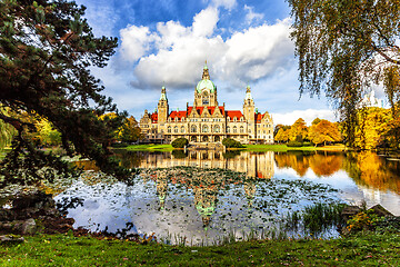 Image showing The Hannover City New Town Hall