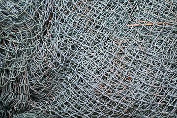 Image showing Fishing net background
