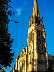 Image showing HDR Christ Church Clifton in Bristol