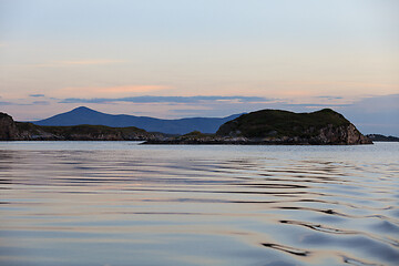 Image showing Beautiful view on norwegian fjords