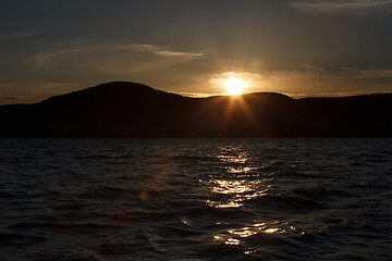 Image showing Beautiful view on norwegian fjords