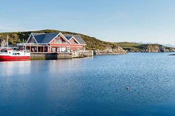 Image showing Beautiful view on norwegian fjords