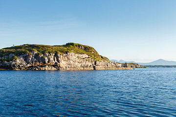 Image showing Beautiful view on norwegian fjords