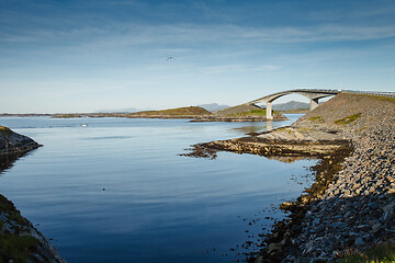 Image showing atlantic road bridge in Norway