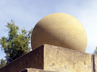 Image showing ball made of stone