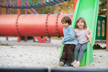 Image showing kids in park playground