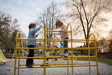 Image showing kids in park playground