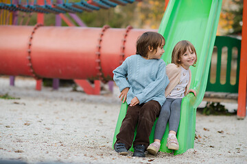 Image showing kids in park playground