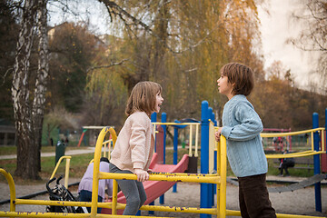 Image showing kids in park playground