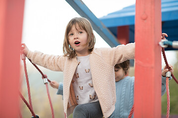 Image showing kids in park playground