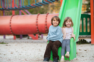 Image showing kids in park playground