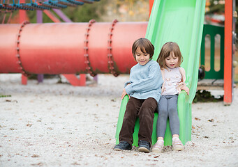 Image showing kids in park playground