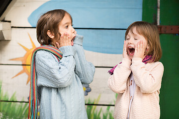 Image showing kids in park playground