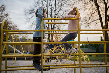 Image showing kids in park playground