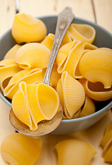 Image showing Italian snail lumaconi pasta 