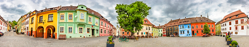 Image showing Sighisoara Citadel Square, Romania