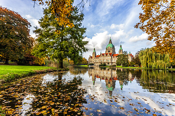 Image showing The Hannover City New Town Hall