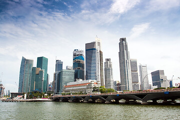 Image showing The Singapore Skyline