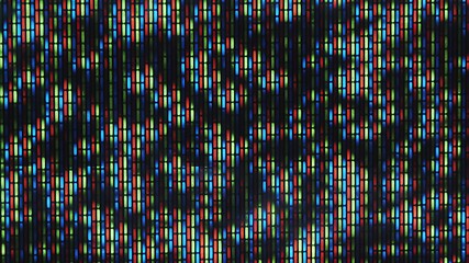 Image showing Macro shot of TV LCD matrix