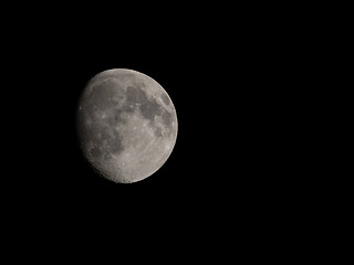 Image showing Waning Gibbous Moon