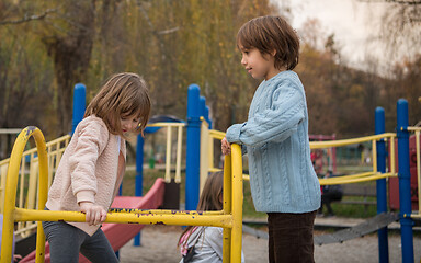 Image showing kids in park playground