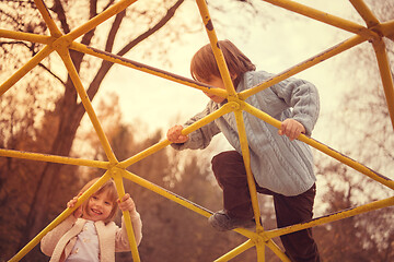 Image showing kids in park playground